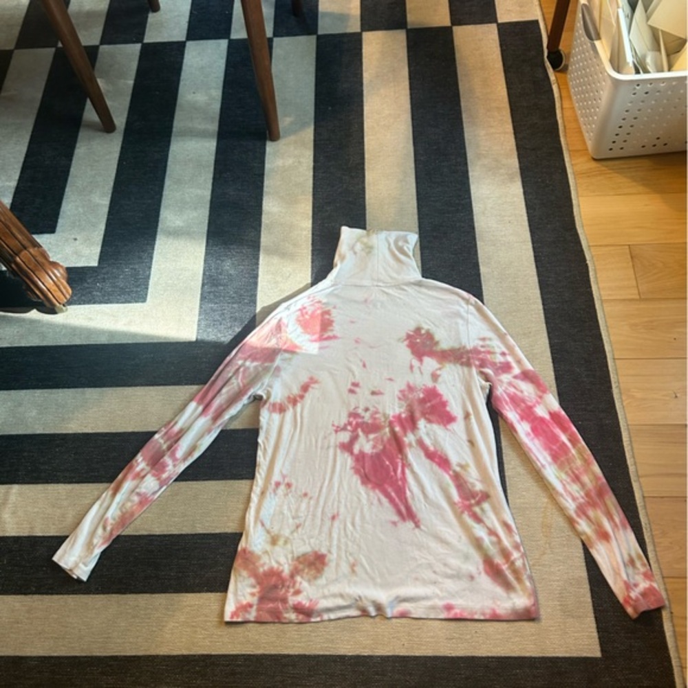 Cynthia Rowley tie-dye turtleneck